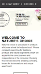 Mobile Screenshot of natures-choice.com